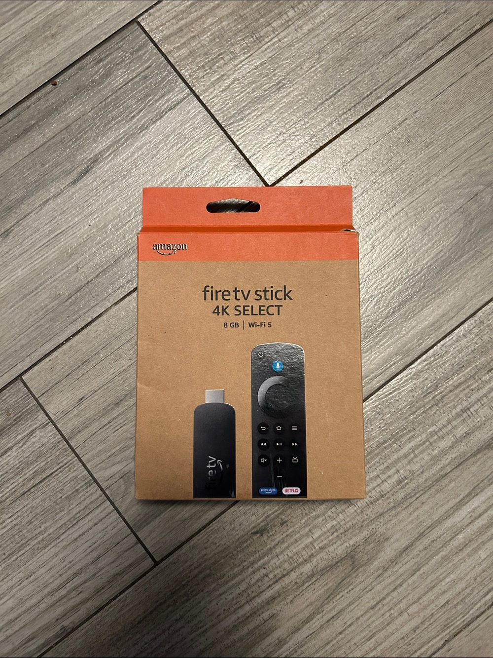 Amazon Fire TV Stick 4K Select - Orange & Brown